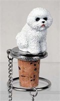 Bichon Frise Bottle Stopper