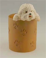 Bichon Frise Pencil Holder
