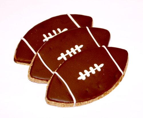  Pawsitively Gourmet Football Cookies