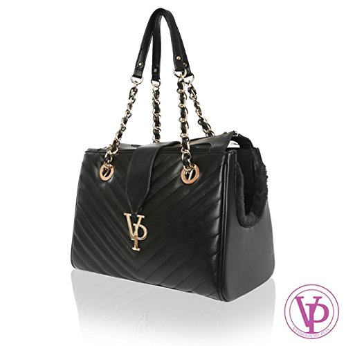 Vanderpump Pets Monogrammed Dog Carrier
