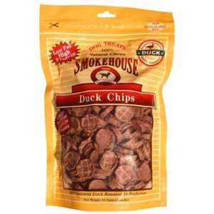 Smokehouse 100% Natural Duck Chips Dog Treats