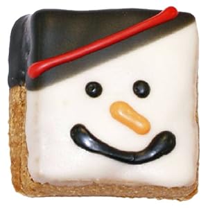Click to buy Gourmet Dog Treat: Pawsitively Gourmet Snowman Face Peanut Butter Brownie Dog Treatfrom Amazon!